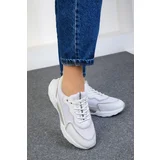 Soho Women's White Sneakers 19007