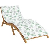  Jastuk za sunčanje Bijela i zelena 178 x 60 x 4 cm | shoptok.hr