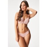 Ysabel Mora Podložen modrček Dusty pink | Shoptok.si