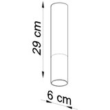  Stropna svetilka LOOPEZ črna/krom, (21348160) | Shoptok.si