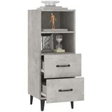  Komoda betonsko siva 34,5x34x90 cm konstruiran les, (20654224) | Shoptok.si
