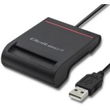 Qoltec Smart chip ID card scanner | shoptok.hr