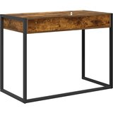  Stol s pohranom Dimni hrast 100 x 50 x 75 cm Konstruirano drvo | Eponuda.ba