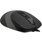 A4-FM10T Fstyler optički miš 2.4Ghz, 125Hz/600-1600Dpi, 108mm, Silent, 4-but, USB-C/A, GREY