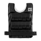 Capital Sports Monstervest, prsluk s opterećenjem, 10 kg, metalni utezi, crna boja Cijene