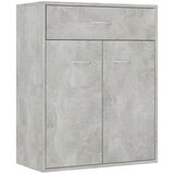 Maison Chic Komoda - Predalnik betonsko siva 60x30x75 cm iverna plošča, (21722346) | Shoptok.si