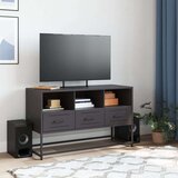vidaXL TV ormarić crni 100,5x39x60,5 cm čelični | shoptok.hr