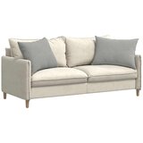 Jastučići za sofu 2 pcs Svijetlo siva 70 x 50 cm tkanina | Eponuda.com
