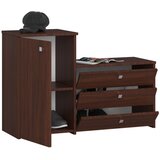 AKORD Omarica Za Čevlje, 3 Preklopna Vrata, Wenge, (5000332849) | Shoptok.si