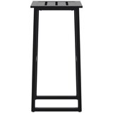  Barski stolci 4 kom crni 38x38x80 cm od čelika obloženog prahom | shoptok.hr