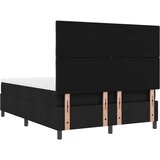  Krevet s opruga kutije s LED trakama Crna 160 x 200 cm tkanina | shoptok.hr