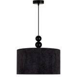  Duolla - Visilica na sajli LYON 1xE27/15W/230V prečnik 40 cm crna | Eponuda.com