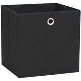  Kutije za pohranu od netkane tkanine 10 kom 32x32x32 cm crne | shoptok.hr