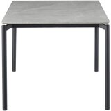 P & B Jedilna Miza Lean, Siva, 160x90 | Shoptok.si