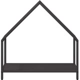  Stalak za drva crni 60x25x60 cm Hladno valjani čelik | Eponuda.ba