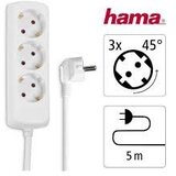 Hama Produžni kabl, 3 utičnice, 5 m, Bijeli | Eponuda.ba