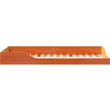  Konstrukcija postelje Voskast rjav 80 x 210 cm, (5000127945) | Shoptok.si