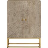  Komoda 55 x 30 x 76 cm od masivnog drva manga i željeza | shoptok.hr