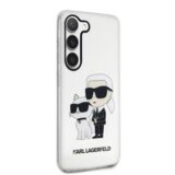 Karl Lagerfeld Originalen ovitek KLHCS23MHNKCTGT za Samsung Galaxy S23 Plus 5G prozoren ovitek z bleščicami - Glitter IML NFT Full Bodies | Shoptok.si