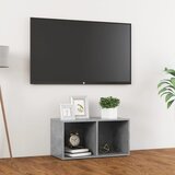 TV ormarić boja betona 72 x 35 x 36,5 cm od konstruiranog drva | shoptok.hr