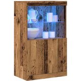  LED komoda Smeđa 60 x 37 x 100 cm Konstruirano drvo | shoptok.hr