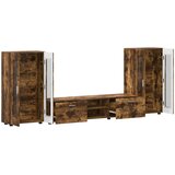  Set TV komoda FLORIN 3 pcs Dimljeni hrast Konstruirano drvo | shoptok.hr