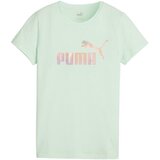 Puma Majice s kratkimi rokavi Ess+ Summer Daze Zelena Cene