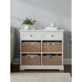 Premier Housewares Komoda od masivne paulovnije boje slonovače 76x70x33 cm Vermont – | shoptok.hr