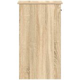 vidaXL Tower stalak za računalo s ladicom boja hrasta 35x45x77 cm | shoptok.hr