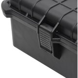  Prijenosni kovčeg crni 52x40x19 cm od PP-a | shoptok.hr