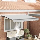 vidaXL ročna tenda 2,5x2 m iz jekla | Shoptok.si