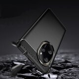 Techsuit Carbon Silicone ovitek za Honor 200 – črna | Shoptok.si