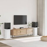 vidaXL Stalci za zvučnike 2 kom bijeli 30x30x60 cm konstruirano drvo | shoptok.hr