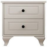 Hanah home Noćni ormarić Rb-058, 45x45x40 cm, Bijela | Eponuda.ba