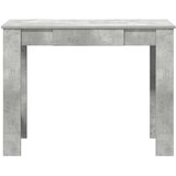  Radni stol boja betona 100x45x75 cm od konstruiranog drva | shoptok.hr