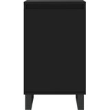  Komode 2 kom crne 40 x 35 x 70 cm od konstruiranog drva | shoptok.hr