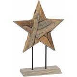  Božićna zvijezda Smeđa 43,5 x 13,5 x 59 cm Čvrsto teak drvo | shoptok.hr