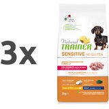 Natural Trainer Sensitive No Gluten Adult Mini - kunec 3 x 2 kg | Shoptok.si