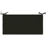  Jastučić za klupu SOEST 100% poliester Crna 80 x 40 x 5 cm Slike