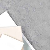  Faux Rabbit Fur Rug Olite Siva 50 x 80 cm Poliester | shoptok.hr