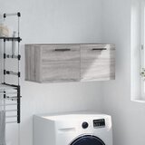 vidaXL Stenska omarica siva sonoma 80x36,5x35 cm inženirski les Cene