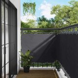  Balcony ekran Antracit 110 x 400 cm Oxford tkanina - Antracit 110 x 400 cm | shoptok.hr