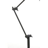 Light & Living Crna stojeća svjetiljka s mogućnosti zatamnjivanja (visina 150 cm) Rijeka – | shoptok.hr
