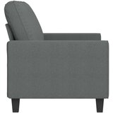 vidaXL Dvosjed od tkanine tamnosivi 140 cm | shoptok.hr