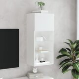 TV ormarići s LED svjetlima 2 kom bijeli 40,5x30x90 cm | shoptok.hr