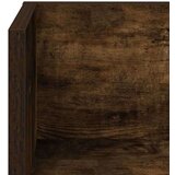 vidaXL Stenske police 2 kosa dim. hrast 75x16,5x16,5 cm inženirski les | Shoptok.si