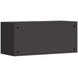  Ormar za zid u garaži Crna 80 x 33 x 35 cm Čelik s prahom | Eponuda.com