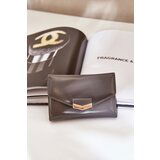  Lacquered Women's Wallet Dark Gray Rahner Cijene