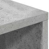  Strani šal s predalom Betonsko siva 60 x 33,5 x 84 cm, (5000233747) | Shoptok.si