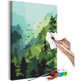  Slika za samostalno slikanje - Forest and Birds 40x60 | shoptok.hr